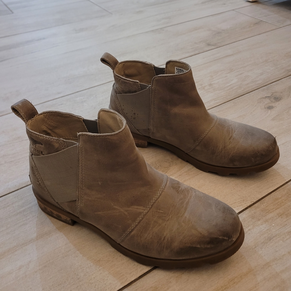 Sorel Brown Ankle Boots - Picture 4 of 12